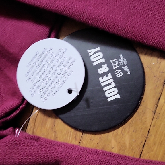 NWT Jolie & Joy 1/2 Tie Dye Hoodie - Picture 2 of 5